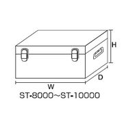 ダイトウトランク トランクSTシリーズ STー8500 1台（直送品）