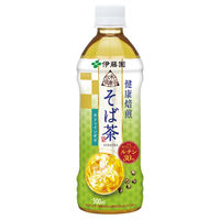 伊藤園 伝承の健康茶 そば茶 500ml 1箱（24本入） お茶 無糖 カフェインゼロ ノンカフェイン