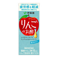 【機能性表示食品】伊藤園 りんごのお酢（紙パック）200ml 1箱（24本入）