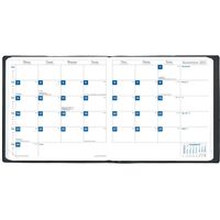 2021年度1月始まりダイアリー クオバディス カレプラン　アンパラ 見開き1ヶ月 ブルーオーシャン 1冊（直送品）