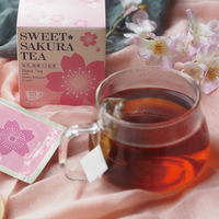 スイートサクラティー 紅茶 1箱（10バッグ入） 桜花、桜葉入り紅茶 個包装 ティーバッグ