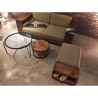 【軒先渡し】UP TOWN UP 306 GURIP ワイドオットマン 幅930×奥行500×高さ380ｍｍ 54672390 1台（直送品）