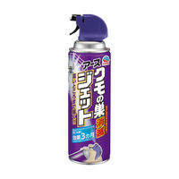 蜘蛛 駆除剤 スプレー 蜘蛛の巣 防止 クモの巣消滅ジェット 450mL 1セット（3本） 蜘蛛よけスプレー 忌避 退治 対策 アース製薬