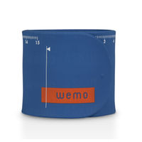 コスモテック　wemo（ウェモ）　ウェアラブルメモ　バンドタイプ　ネイビー　wemoB-N　1個