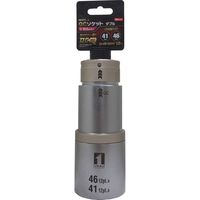イチネンアクセス MUSTTOOL QCソケットダブル 41/46mm 12角 19.0mm 19879 1個（直送品）