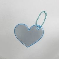 サギサカ 手作りキット 反射キーホルダー ハート ブルー 74821 1個（直送品）