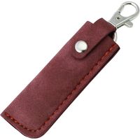 肥後の守ナイフ 豆 赤ホルダー付 HT-5879 1個 豊稔企販（直送品）