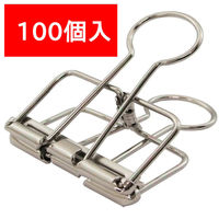 サンケーキコム リーンクリップ シルバー Mサイズ LCーM100 1セット(100個)