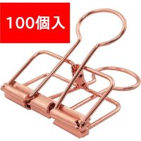 サンケーキコム リーンクリップ ブロンズ Mサイズ LCーM100BZ 1セット(100個入)