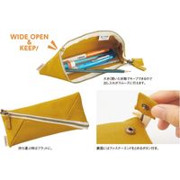 リヒトラブ HINEMO ワイドオープンペンポーチ レッド A7900-3 1冊（直送品）