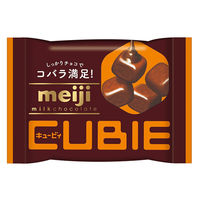 ミルクチョコレートCUBIE 1セット（10袋）明治 チョコレート