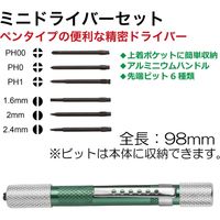 ミニドライバーセット 03141 1セット SATA　Tools（直送品）