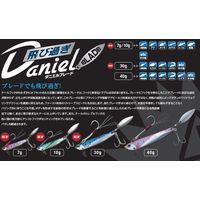 ジャクソン 飛び過ぎダニエルブレード 10g ZBG ゼブラグロー JS-4252192 1本（直送品）