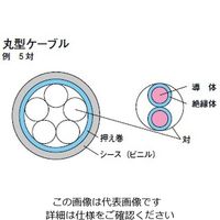冨士電線 警報用ポリエチレン絶縁ケーブル AE (FA) 0.9X3P(200M) 1巻(200m)（直送品）
