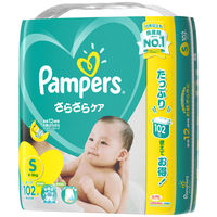 パンパース おむつ テープ S（4～8kg） 1ケース（102枚入×3パック） さらさらケア ウルトラジャンボ P&G