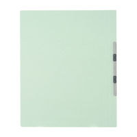 プラス　フラットファイル　A3タテ　樹脂製とじ具　ブルー　青　10冊　No.001N（わけあり品）