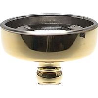 角利産業 仏具 仏飯器 ステンレス落し付 PC台付 No.133 #10 磨きタイプ 48400090 1個（直送品）