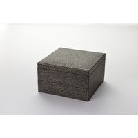 瑞光明 紙重箱 7寸角2段 友禅ZU-No.7 金仕切A付 v1305o70-2zu7sga1 1包（2段24組）（直送品）