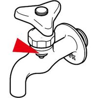 KVK PZK4JE4-15 KV式節水こま13 1/2　1個（直送品）