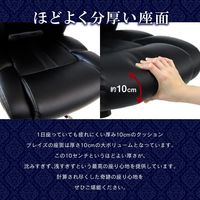 Netforce ブレイズ オフィスチェア エグゼクティブチェア ハイバック ブラウン NF-BLAZE-2-AW 1脚（直送品）