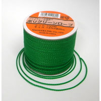 まつうら工業 ポリエチレンロープ 緑 長さ40m×太さ1.5mm 1巻