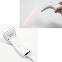 バーコードリーダー USB接続 高性能 ホワイト BCN-1200U-W 1個 ビジコム BUSICOM