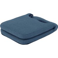 ドウシシャ 座椅子 持ち運びラクラク ブルー DZRK-BL 1脚（直送品）