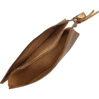 小物入れ クレールフォンテーヌ クレオパトラ　本革　２ＲＯＯＭ　ポーチ　Ｓ ゴールド １個（直送品）