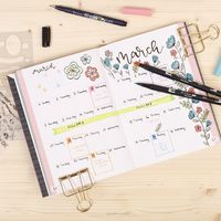 バレットジャーナル向け クレールフォンテーヌ マイクリエイティブジャーナル　Ａ５　ピンク ピンク １冊（直送品）