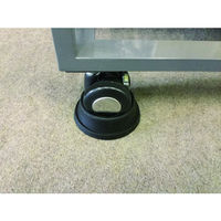 光 キャストップ 50MM双輪キャスター用 黒 (4個入) KGH78 1パック