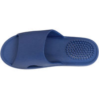 テンダイ マッサージPVCサンダル L ネイビー C320014 1セット(4足入)（直送品）