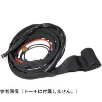 アズワン TIGトーチ用耐熱ナイロンケーブルカバー 4m (200Aと300A用) 1本 65-0551-53 1袋（直送品）