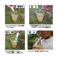 アズワン 携帯用 ストロー浄水器 mizuーQ 65-1335-54 1個（直送品）