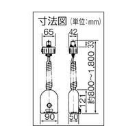パナソニック リーラーコンセントプラグS型 DH27781W 1個 62-8875-24（直送品）