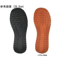 ケイワーク チャンプセーフティスニーカー ブラック 25.5cm 65-2344-05 1足（直送品）