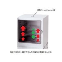 アズワン ETTAS 定温乾燥器(プログラム仕様・強制対流方式) 窓無しタイプ 左扉 出荷前バリデーション付 OFP-300V 1台（直送品）