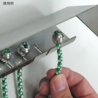 アズワン 除電ブレード 900×75×1800mm バラ脱着タイプ グリーン 2-3550-22 1個（直送品）