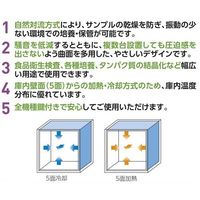 アズワン クールインキュベーター iーCUBE(HOT&COOL) 測定孔有り 出荷前バリデーション付 FCI-280HG 1台（直送品）