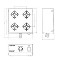 アズワン ミクロスターラー 出荷前点検検査書付 HS-MIC4 1個 4-570-01-22（直送品）