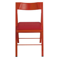 arrmet ポケットクッション 折り畳みチェア ラスト POCC-RU 1セット(2脚入)（取寄品）