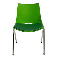 cerantola コスカクッション スタッキングチェア グリーン 2koska/c/green 1セット(2脚入)（取寄品）