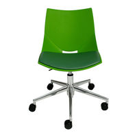 cerantola コスカスィーベルX クッション チェア グリーン koskasw-xc/gr 1脚（取寄品）