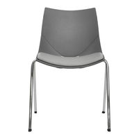 cerantola コスカクッション スタッキングチェア グレー 2koska/c/grey 1セット(2脚入)（取寄品）