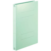 アスクル フラットファイル 厚とじ PPラミネート A4タテ ブルー FF-W2LS 1袋（10冊入）  オリジナル（わけあり品）