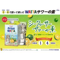 WATTA（ワッタ） シークヮーサー サワーの素 パック 900ml 1本　シークワーサー　リキュール