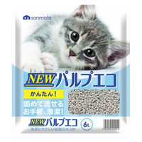 NEWパルプエコ 紙砂 猫砂 6L 7袋 サンメイト ※リニューアル後商品