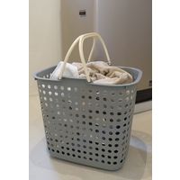 平和工業 ドットバスケット深型グレイッシュ 4907556229311 1個