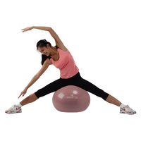 カワセ ヨガボール 55 コーラルピンク IMC-161 1個（直送品）