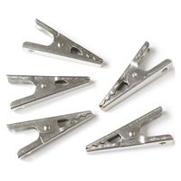 NBK 日本紐釦貿易 PPバンド用クリップ　10個入り　シルバー　KE1002　5袋（直送品）