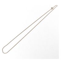 日本紐釦貿易(Nippon Chuko) 日本紐釦貿易 ネックレスチェーン 5本入り 44cm シルバー KE311-S　5袋（直送品）